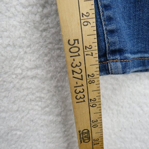 J Jill Jeans Size 24 Regular Slim Ankle Iconic Medium Wash Cotton Stretch - Picture 12 of 13